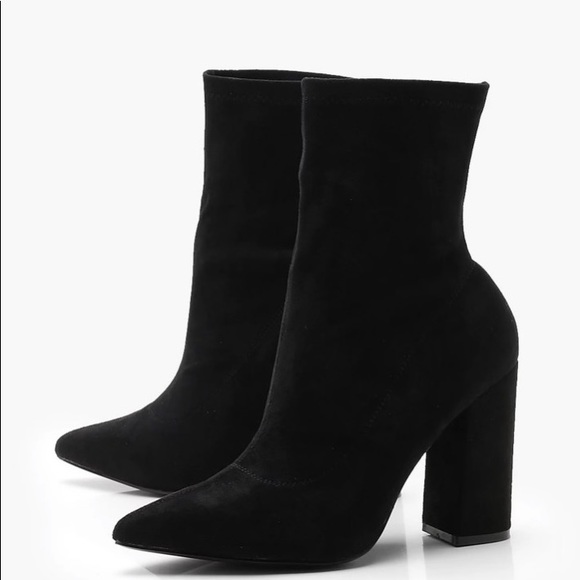 Boohoo Wide Width Boots Size 6 - Picture 2 of 4